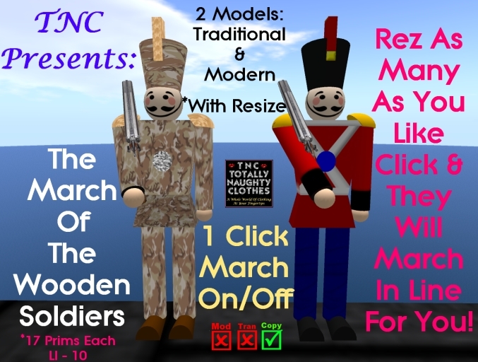 TNC The March Of The Wooden Soldiers