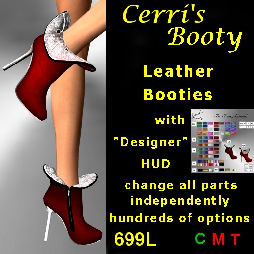 Cerri's Ruffled AnkleBoots