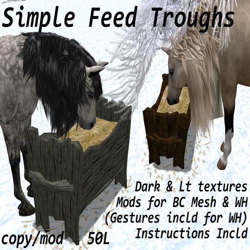 (DD&DE) Simple Hay Trough Sets