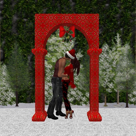 Mistletoe Kiss Arch Boxed