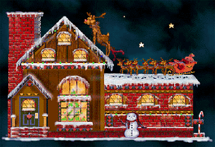 Second Life Marketplace - ANIMATED SANTA ON ROOF TOP(click on 
