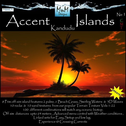 ACCENT ISLANDS NO 1 Kandudu from ***MnM Designs***