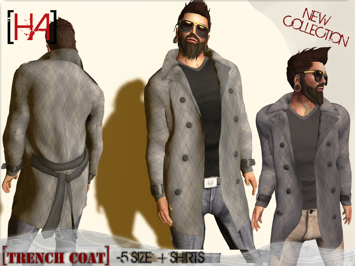 [HA] Trench Coat Rombo