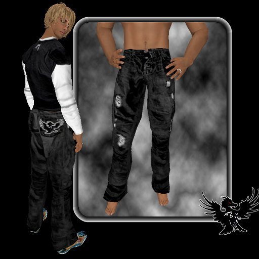 -ATD- black labled jeans