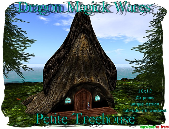 Dragon Magick Wares Petite Treehouse
