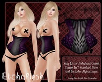 [Etchaflesh] Zorac Underbust Corset