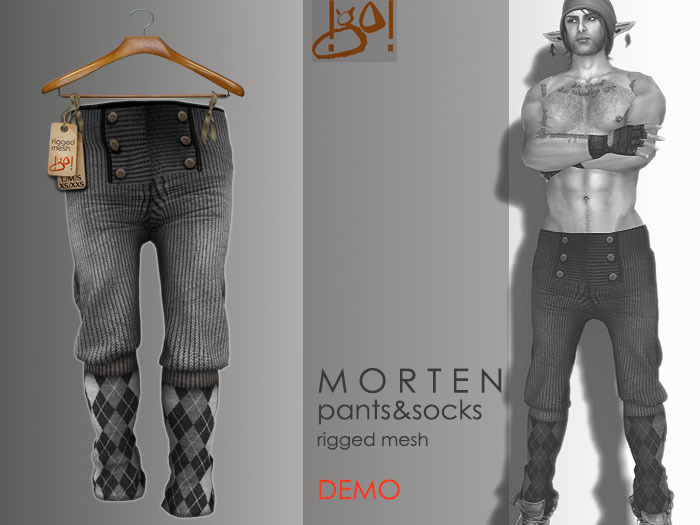 !gO! Morten pants&socks -DEMO-