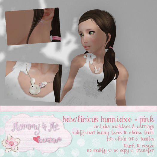 ~Bebe'Licious~ BunnieBoo - Pink