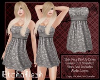 [Etchaflesh] Punklace MESH Pin-Up Dress