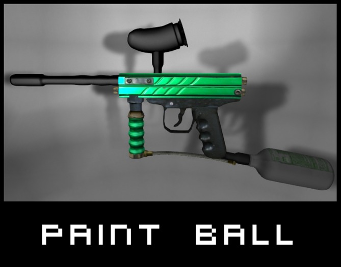 Paintball Sculpted & Texturized FULLPERM!