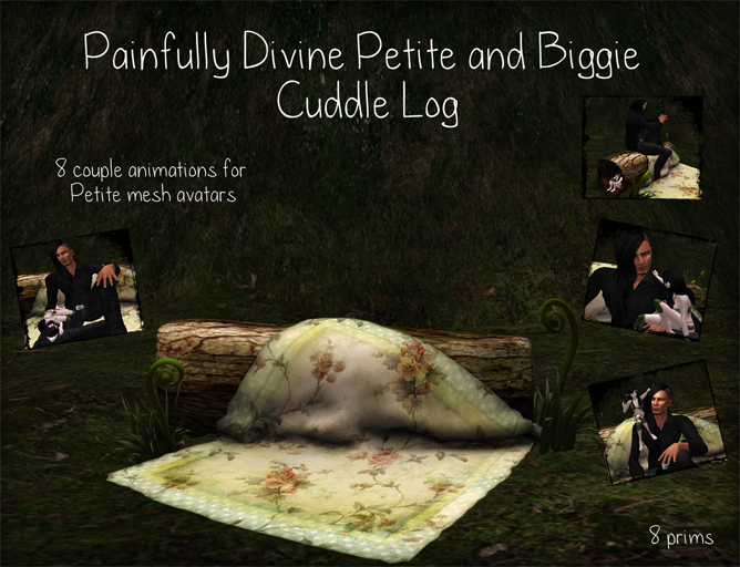 Painfully Divine Petite & Biggie Cuddle Log