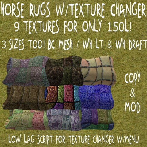 (DD&DE) Rugs w/Texture Changer (Quilts)