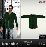 *Ydea* Men Hoddie Green