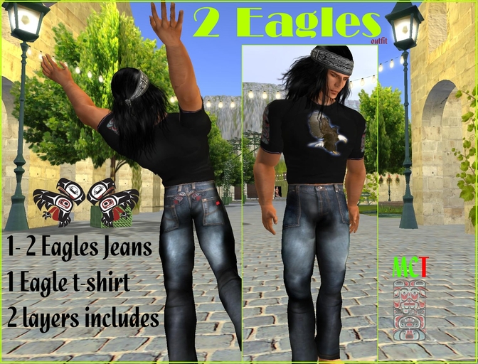 2 eagles outfit
