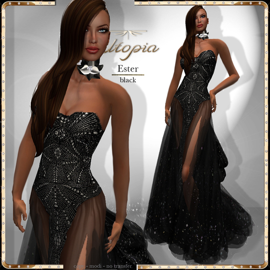 Utopia Ester black_Appliers Included!