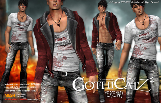 >>GothiCatz<< Mercenary (male)