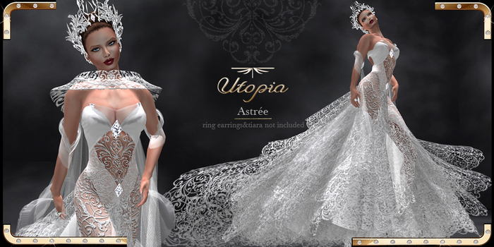 Utopia Astree white - Appliers Included!