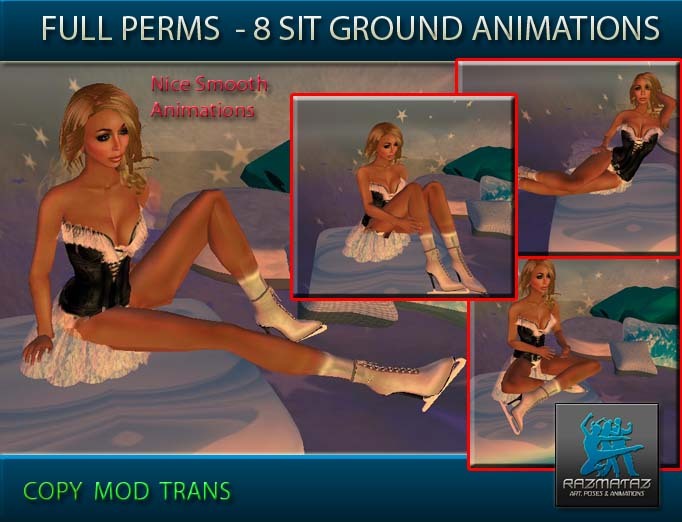 Sit Animations 8 Full Perms SALE