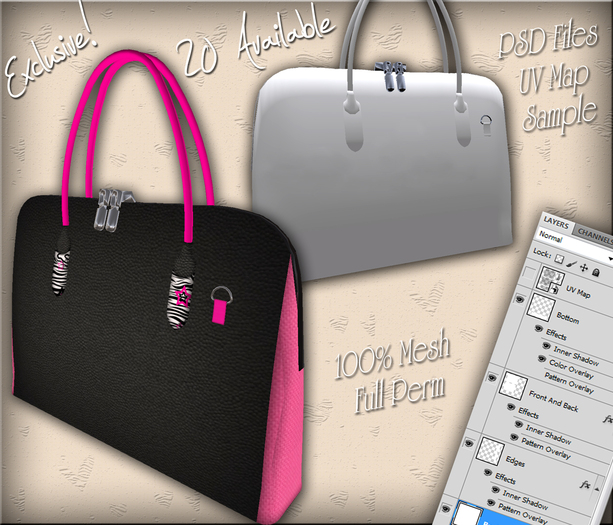Bag Exclusive Mesh Template N&T Designs 20 Copies 60% Off
