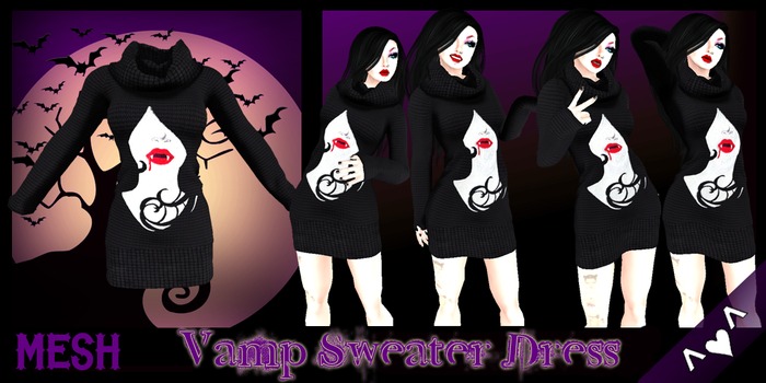 ^v^DRBC^v^Vamp Sweater Dress