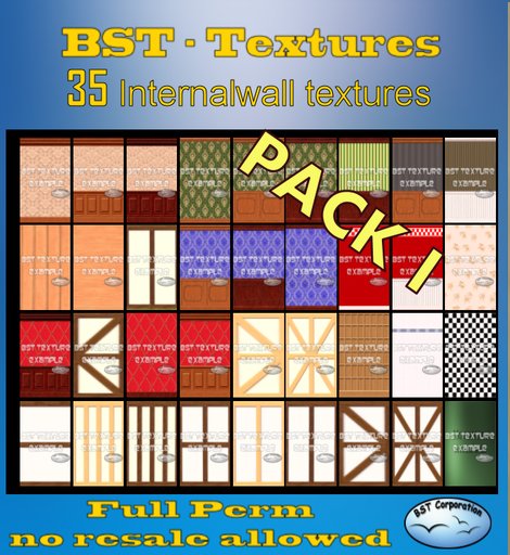 BST Textures - 35 internal wall pack I 