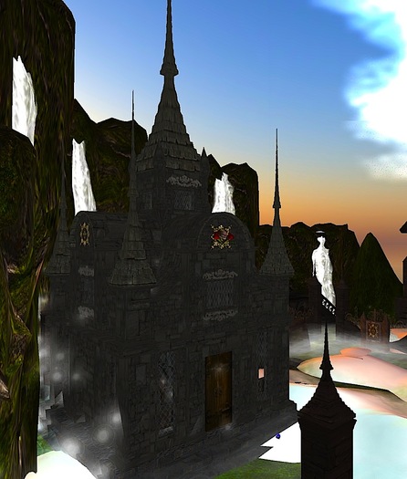 GOthic Chapel"Roses&scull"