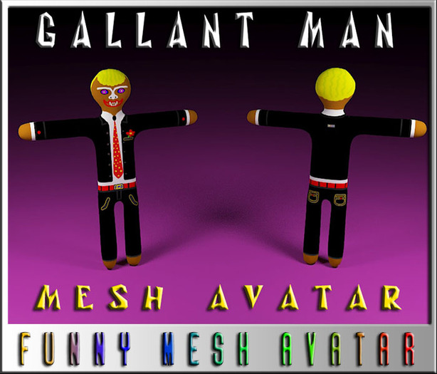 Second Life Marketplace CRUSHEDGALLANT MAN(MESH)