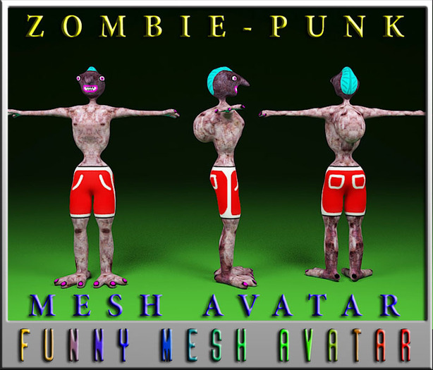 ZOMBIE-PUNK(MESH)