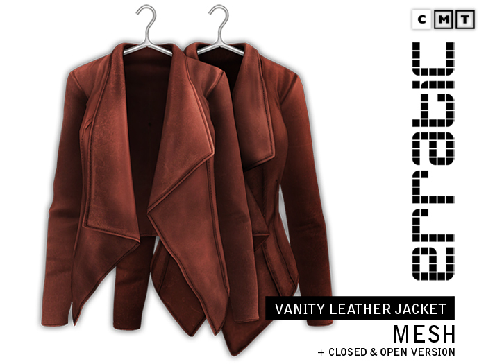 erratic / vanity - leather jacket / brick