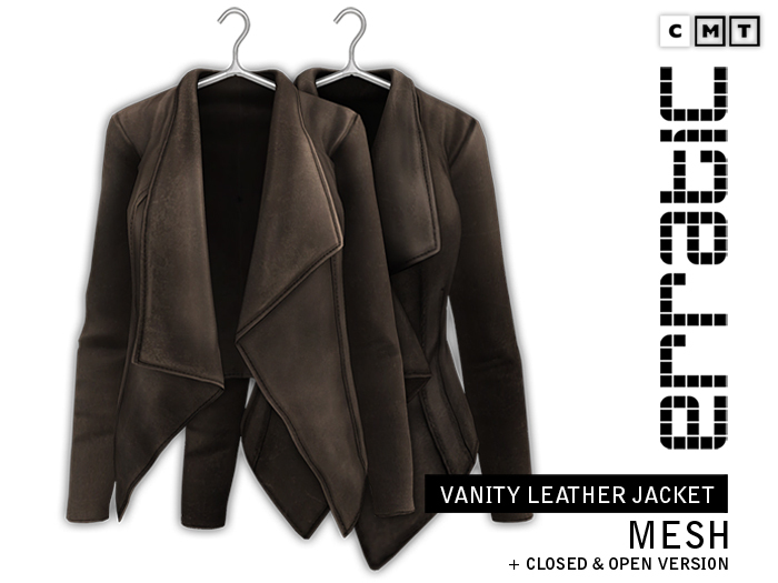 erratic / vanity - leather jacket / chocolate
