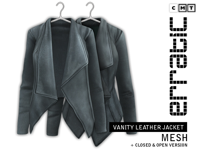 erratic / vanity - leather jacket / teal