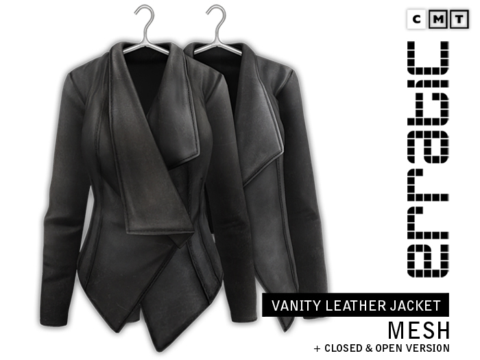 erratic / vanity - leather jacket / grey