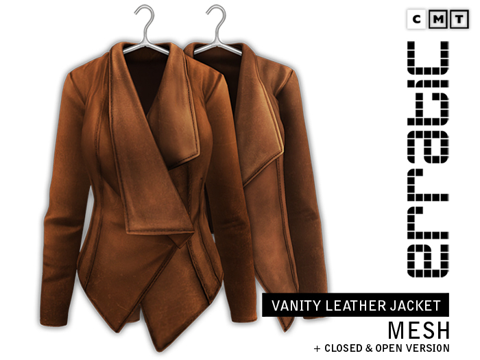 erratic / vanity - leather jacket / pecan