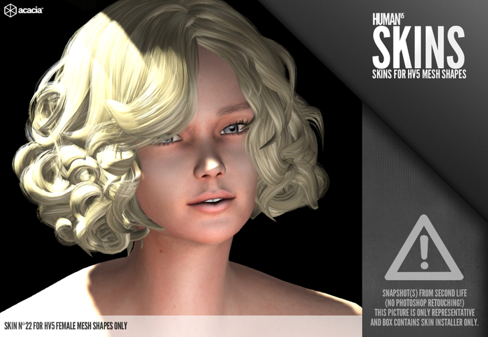 Horo - HV5 : Skin 22 (Female) (HUD - Skin Installer)