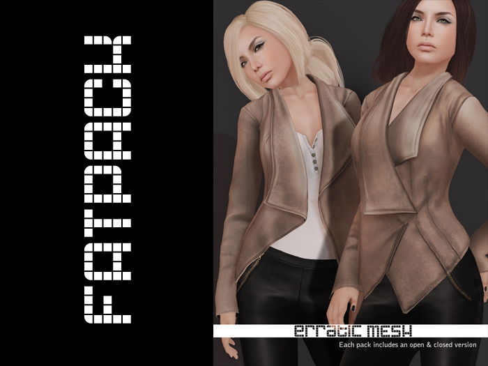 erratic / vanity - leather jacket / FATPACK (17 colors)