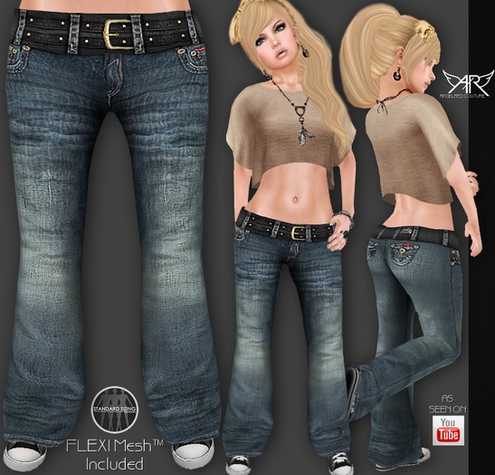 AngelRED - FULL PERM Mesh HC Jeans [DEMO]
