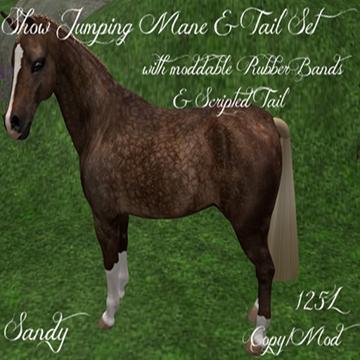 DD&DE Show Jumping Mane & Tail Set (Sandy)