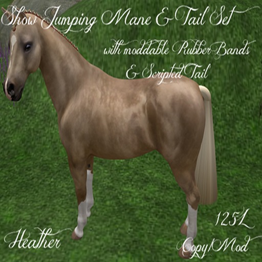 DD&DE Show Jumping Mane & Tail Set (Heather)