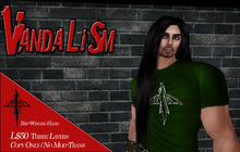 Bat-Winged Hand T-Shirt (Green)