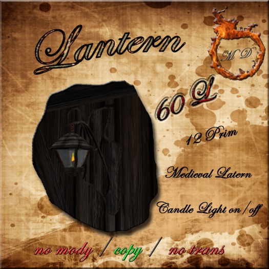 .:MD:. Medieval Latern ( box )