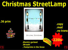 Christmas StreetLamp (box)
