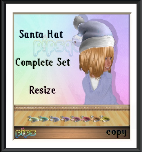 {PiP} Santa Hat Round Set