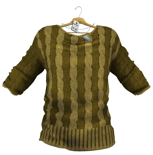 Men long sleeve loose mesh Oka mixed
