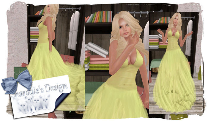 ~*~Shar's Gowns~*~Lime