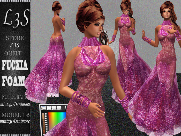 [ L3S ] FUCXIA FOAM
