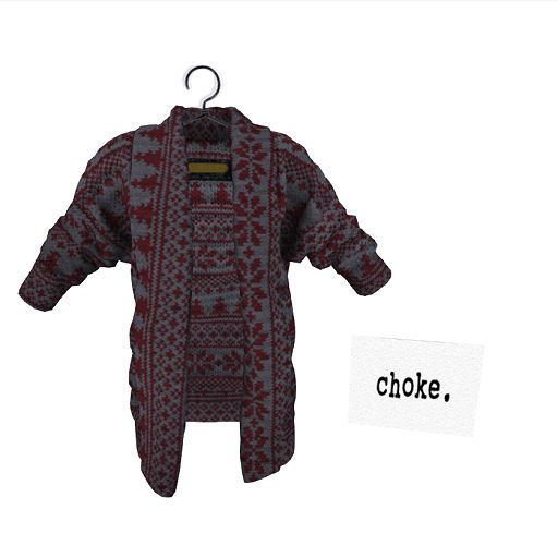 choke. Chelsea Cardi Holiday 1