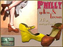 Bliensen + MaiTai - Philly - Shoes - Yellow & Brown