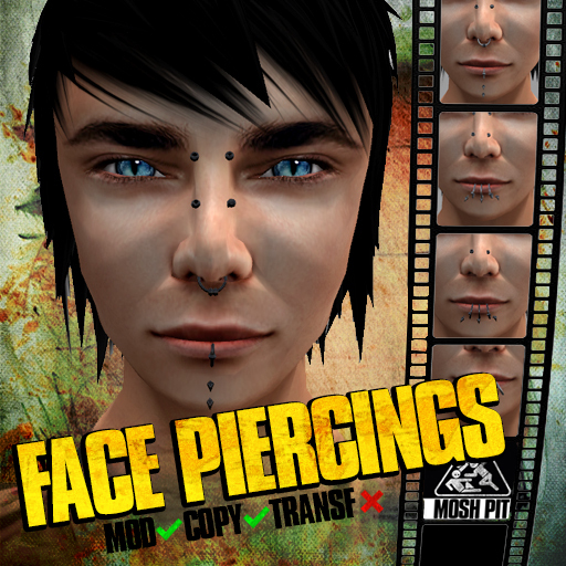 [MOSHPIT] Piercings collection