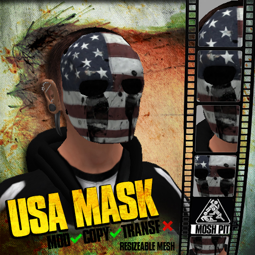 [MOSHPIT] USA Mask