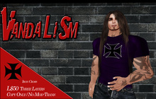 Iron Cross T-Shirt (Purple)